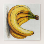 Puzzle Illustration de banane fraîche (Horizontal)