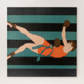 Puzzle Illustration de boxe des années 1920 : Le futur es (Horizontal)
