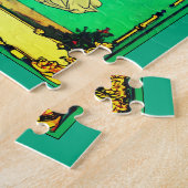 Puzzle Illustration de carte de tarot, Force (Côté)
