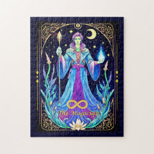 Puzzle Illustration de carte de tarot, Le Magicien