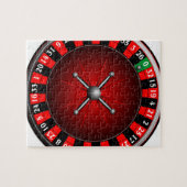 Puzzle Illustration de casino avec roulette (Horizontal)