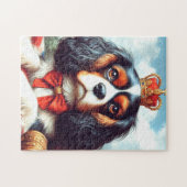 Puzzle Illustration de Cavalier King Charles Spaniel (Horizontal)