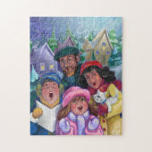 Puzzle Illustration de chants de Noël (Vertical)