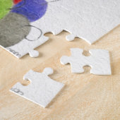 Puzzle Illustration de chouette des fêtes mignonne (Côté)