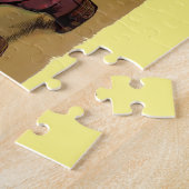 Puzzle Illustration de cirque vintage Art Antique (Côté)