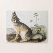 Puzzle Illustration de Fox (Vulpes velox) (Horizontal)