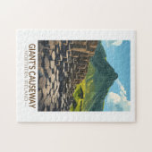 Puzzle Illustration de Giant's Causeway Northern Ireland (Horizontal)