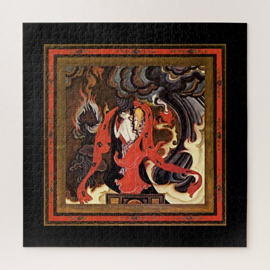 Puzzle Illustration de Kay Nielsen pour les amoureux des  (Vertical)