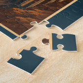 Puzzle Illustration de la centrale électrique du barrage (Côté)