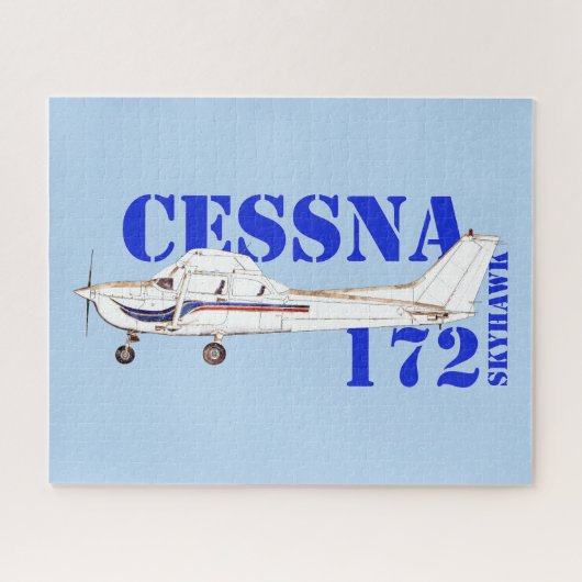 Puzzle Illustration de la conception de l'avion Cessna 17 (Horizontal)