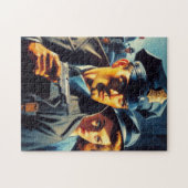 Puzzle Illustration de la police vintage de pâte (Horizontal)