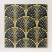 Puzzle Illustration de la texture géométrique Art Déco (Vertical)