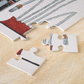 Puzzle Illustration de l'aigle égyptien et art égyptien (Côté)