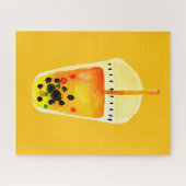 Puzzle Illustration de l'art du thé Boba Bubble (Horizontal)