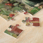 Puzzle Illustration de l'esprit de Noël présent Scrooge (Côté)
