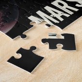 Puzzle Illustration de l'univers 3d de la planète rouge M (Côté)