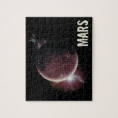 Puzzle Illustration de l'univers 3d de la planète rouge M (Vertical)
