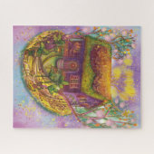 Puzzle illustration de maison confortable (Horizontal)