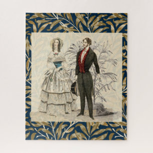Puzzle Illustration de mariage victorien vintage 1844 