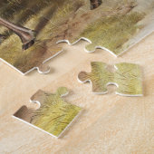 Puzzle Illustration de Moose Deer (Servus alces) (Côté)