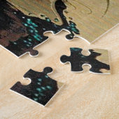 Puzzle Illustration de Nandina et Rooster par Ito Jakuchu (Côté)