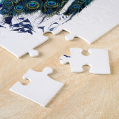 Puzzle Illustration de paon vintage (Côté)