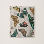 Puzzle Illustration de papillon antique : 1820 Orfèvre (Vertical)