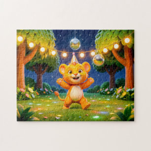 Puzzle Illustration de personnage Léo 3D mignon