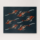 Puzzle Illustration de poisson koi aquarelle (Horizontal)