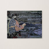 Puzzle Illustration de Princess Rides a Turtle (Horizontal)