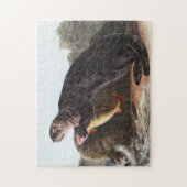Puzzle Illustration de Sea Otter (Marina Enhydra) (Vertical)