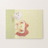 Puzzle Illustration de soda pour filles et chiens (Horizontal)