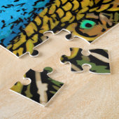 Puzzle Illustration de splendeur de paon (Côté)