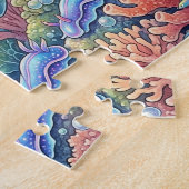 Puzzle Illustration de tortue (Côté)