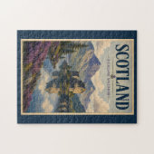 Puzzle Illustration de voyage des Highlands écossais (Horizontal)