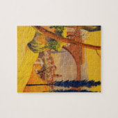 Puzzle Illustration de voyage ferroviaire vintage (Horizontal)