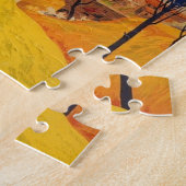 Puzzle Illustration de voyage ferroviaire vintage (Côté)