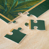 Puzzle Illustration de voyage rétro de la baie d'Ha Long (Côté)