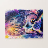 Puzzle Illustration de Wise Owl (Horizontal)