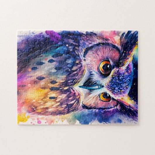 Puzzle Illustration de Wise Owl (Horizontal)