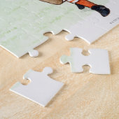 Puzzle Illustration des footballeurs jouant (Côté)