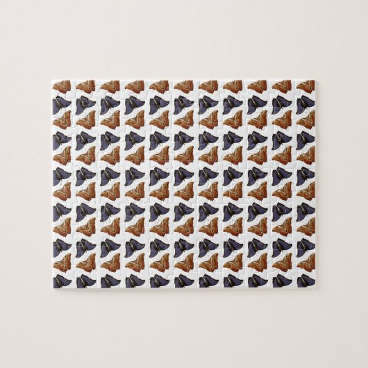 Puzzle Illustration des papillons vintages (Horizontal)