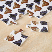 Puzzle Illustration des papillons vintages (Côté)