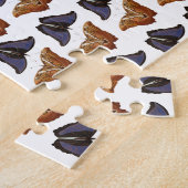 Puzzle Illustration des papillons vintages (Côté)