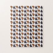 Puzzle Illustration des papillons vintages (Vertical)