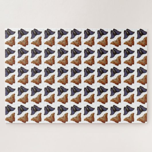 Puzzle Illustration des papillons vintages (Horizontal)