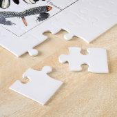 Puzzle Illustration des papillons Vintages (Côté)