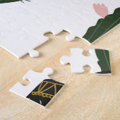 Puzzle Illustration des Plantes de maisons tropicales (Côté)
