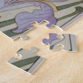 Puzzle Illustration d'iris vintage   (Côté)