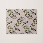 Puzzle Illustration d'oiseaux vintages (Horizontal)